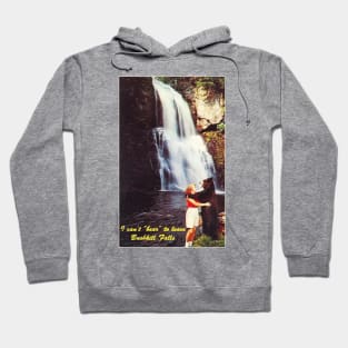 I Can't Bear to Leave Bushkill Falls Hoodie
